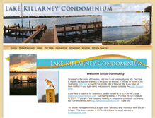 Tablet Screenshot of lakekillarneycondo.com